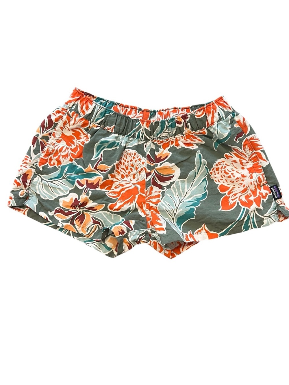 Patagonia Barely Baggies Manoa Camp Green - Size XS
